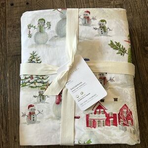 Pottery barn full size sheet set